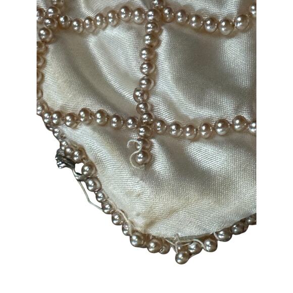 VTG Beaded Purse Bag by Debbie Made in Japan Flapper Night Out Chain READ - Picture 6 of 10